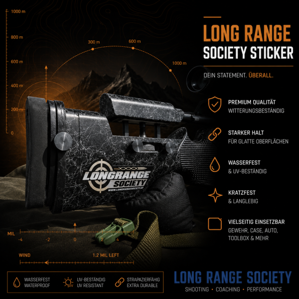 Longrangesociety Aufkleber