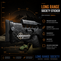 Longrangesociety Aufkleber