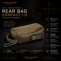 LRS Benchrest Rear Bag Compact 1.0 – Premium...